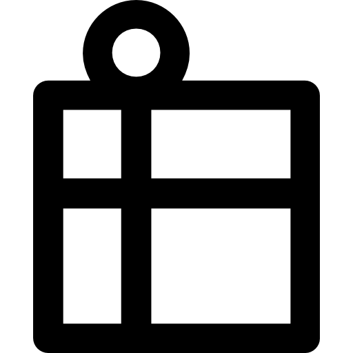 geschenkbox Vector Market Bold Rounded icon