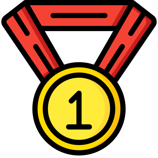 メダル Basic Miscellany Lineal Color icon