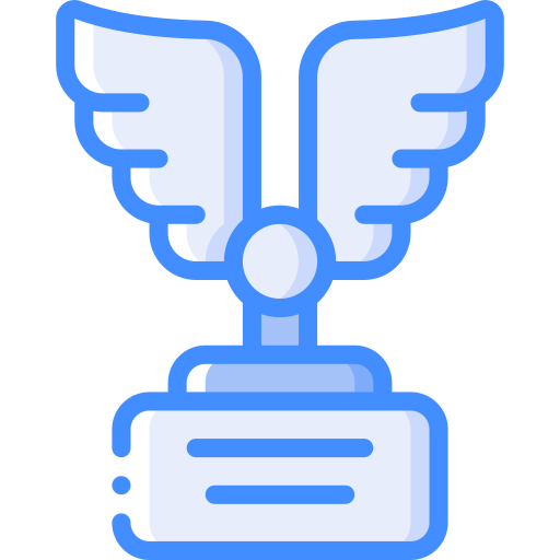 Wings Basic Miscellany Blue icon