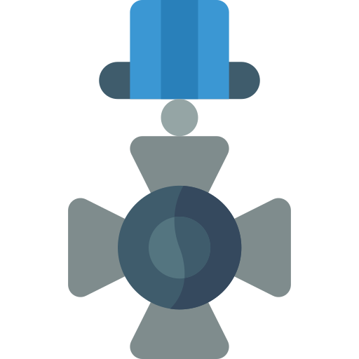 Medal Basic Miscellany Flat icon