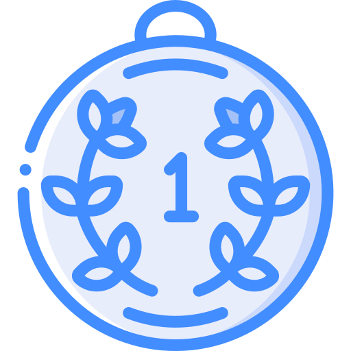 Медаль Basic Miscellany Blue иконка