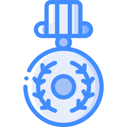 メダル Basic Miscellany Blue icon