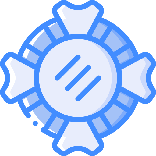 medaglia Basic Miscellany Blue icona