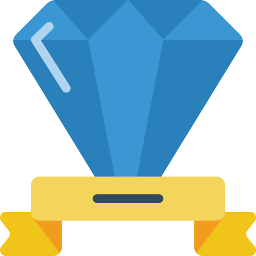 Diamond Basic Miscellany Flat icon