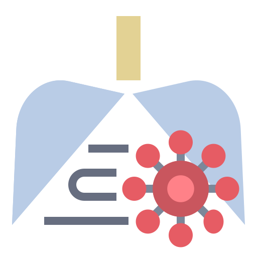 pulmón Generic Flat icono