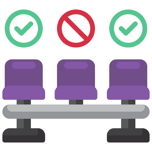 asientos Toempong Flat icono