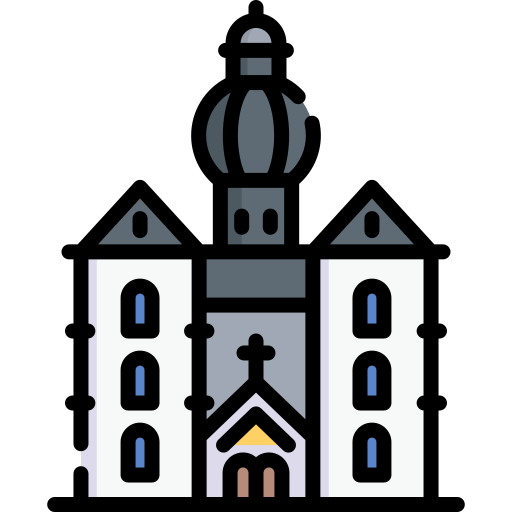 notre dame Special Lineal color icon