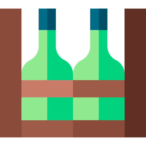 Beer box Basic Straight Flat icon