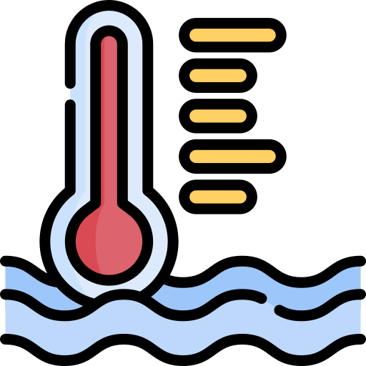 Температура воды Special Lineal color иконка