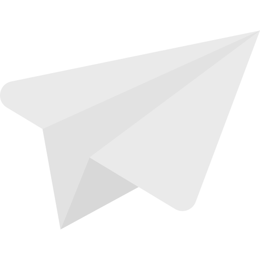 papierowy samolocik Kawaii Flat ikona