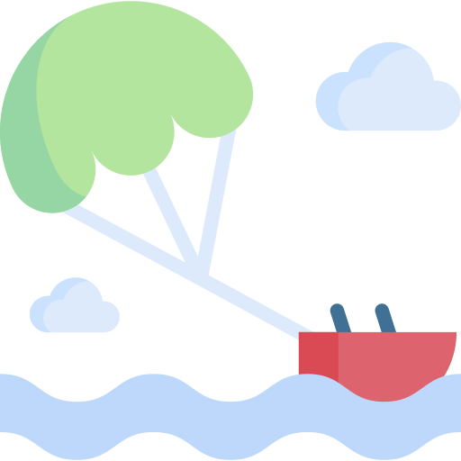 parasailing Special Flat icono