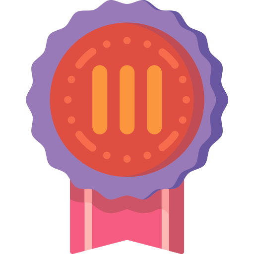 Bronze medal Special Flat icon