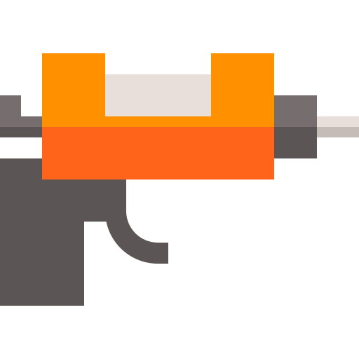 Пистолет для герметика Basic Straight Flat иконка