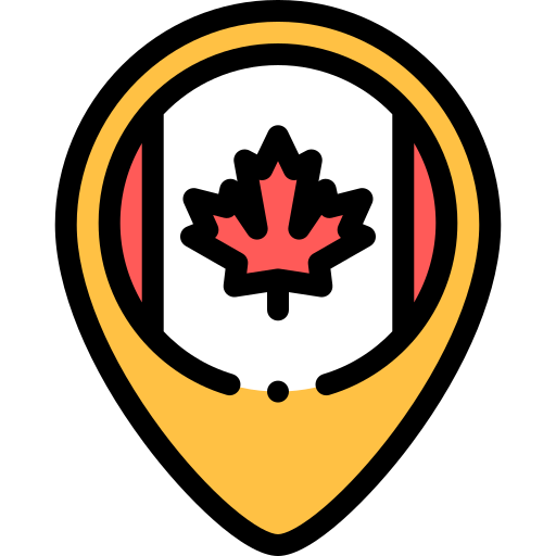 Canada Detailed Rounded Lineal color icon