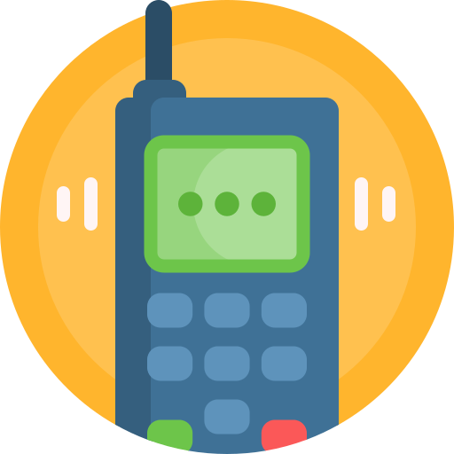 walkie talkie Detailed Flat Circular Flat icon