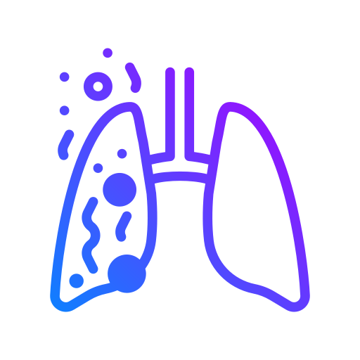płuca Generic Gradient ikona