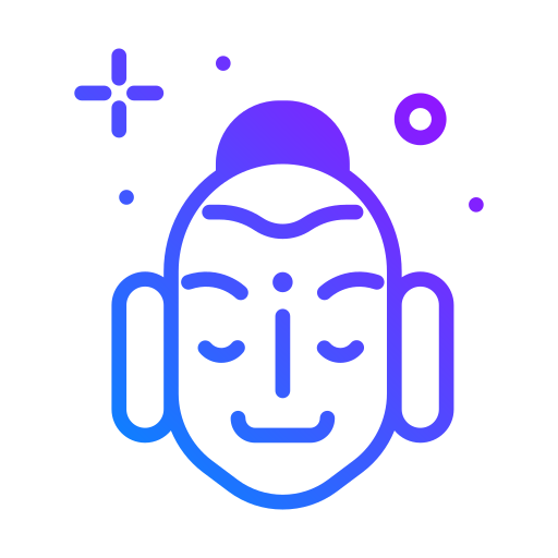 buddha Generic Gradient icon