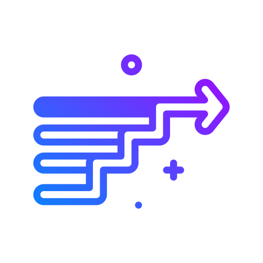 concurrentie Generic Gradient icoon