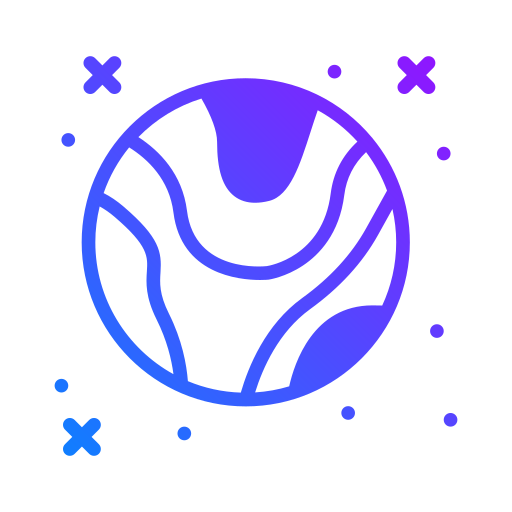 Planet Generic Gradient icon