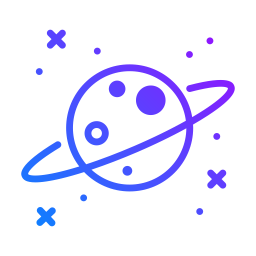 Planet Generic Gradient icon