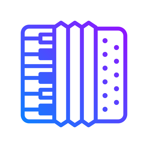 Accordion Generic Gradient icon