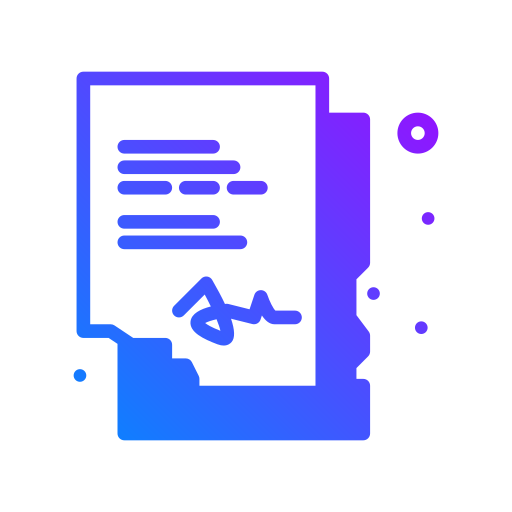 documento Generic Gradient icona