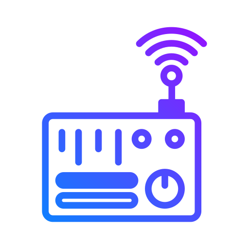 rádio Generic Gradient Ícone