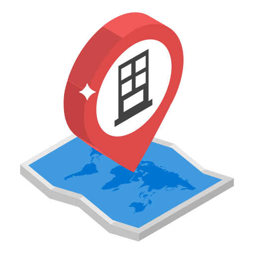Map location Generic Isometric icon