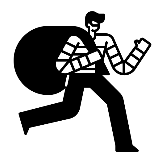 złodziej Generic Glyph ikona