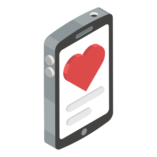 dating app Generic Isometric icon