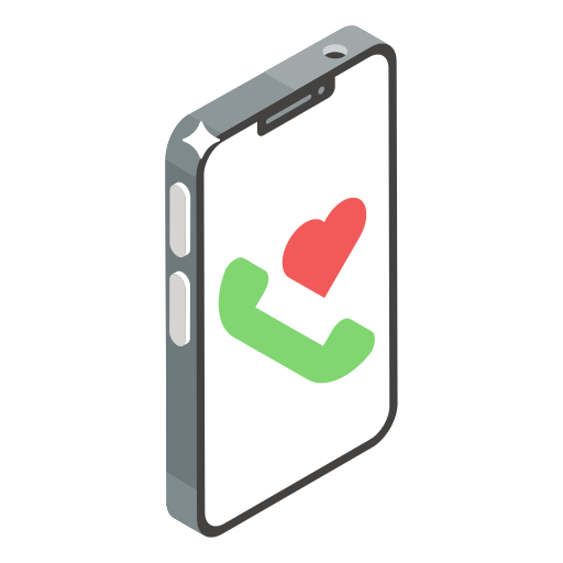 Dating app Generic Isometric icon