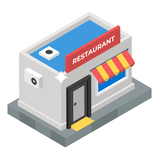 Restaurant Generic Isometric icon