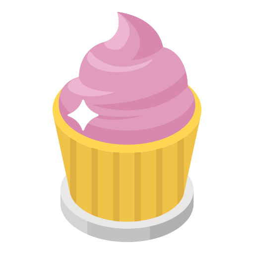 cupcake Generic Isometric icon