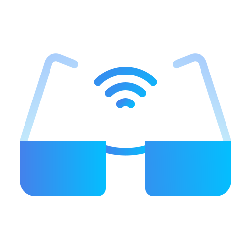 Virtual reality glasses Generic Flat Gradient icon