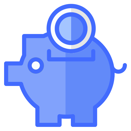 貯金箱 Generic Blue icon