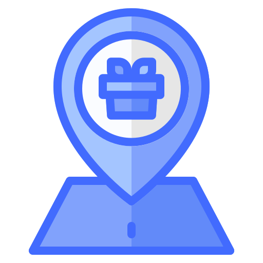 navigation Generic Blue icon