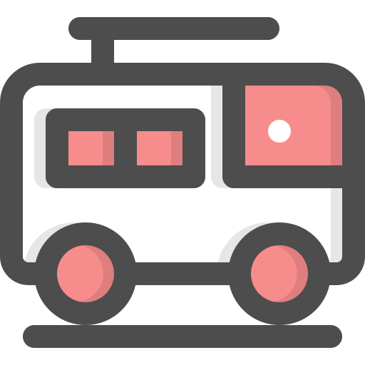 Bus Generic Outline Color icon