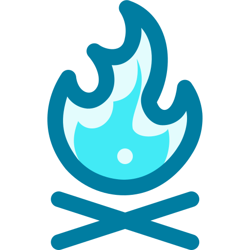 lagerfeuer Generic Blue icon