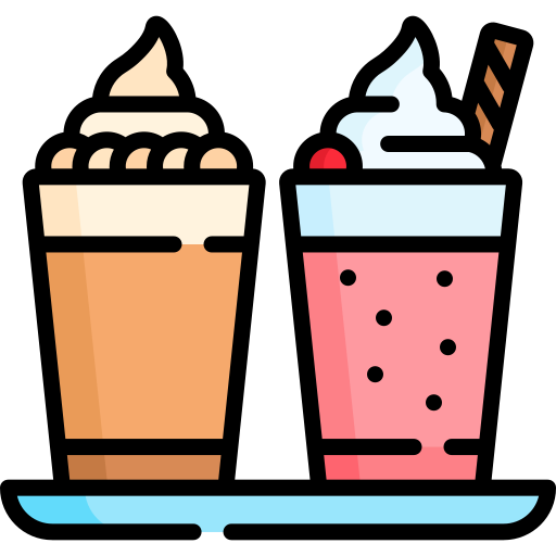 Milkshake Special Lineal color icon
