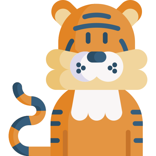 Тигр Special Flat иконка