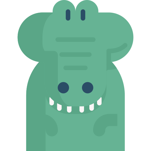 crocodilo Special Flat Ícone