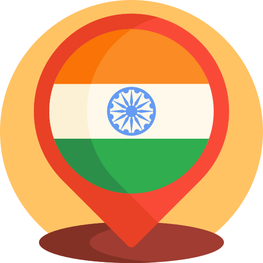 India Detailed Flat Circular Flat icon