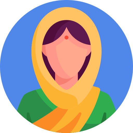 Woman Detailed Flat Circular Flat icon