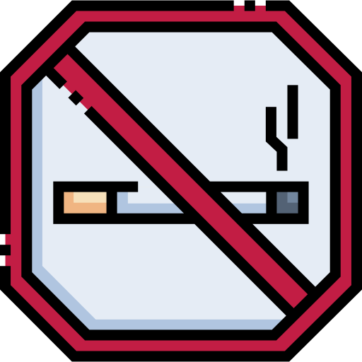 No smoking Detailed Straight Lineal color icon