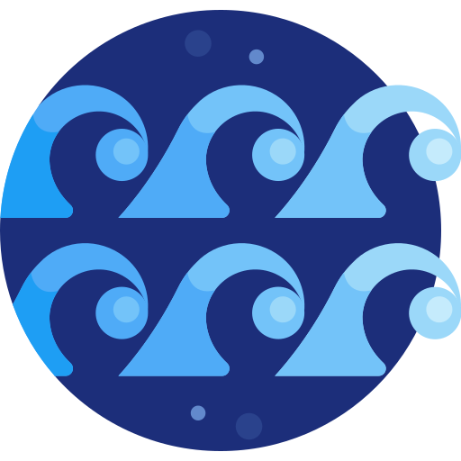 acuario Detailed Flat Circular Flat icono