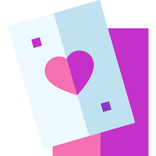 cartas de póker Basic Straight Flat icono
