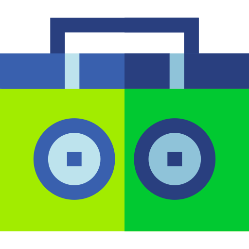 radio Basic Straight Flat icon