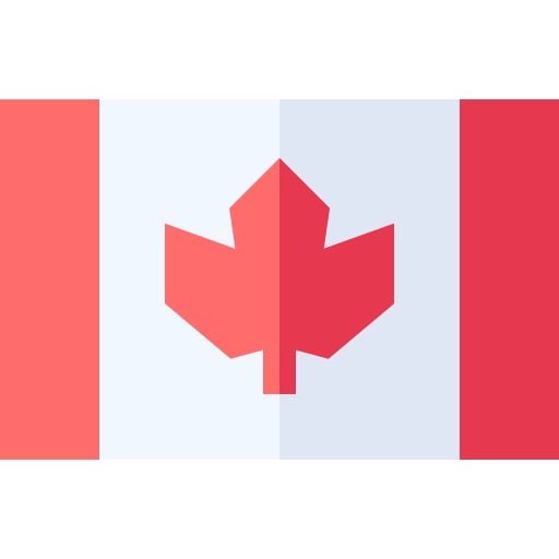 캐나다 Basic Straight Flat icon