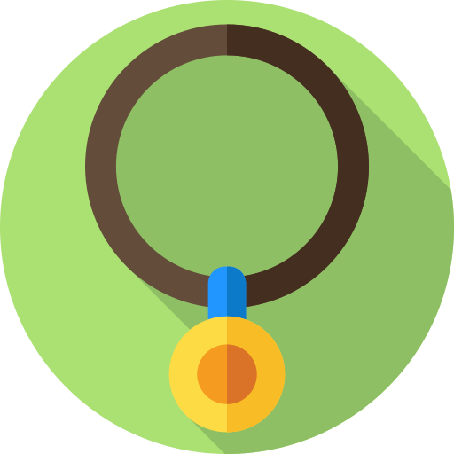 naszyjnik Flat Circular Flat ikona