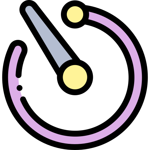 regulator czasowy Detailed Rounded Lineal color ikona